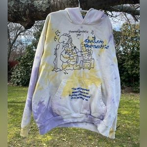 ONLINE CERAMICS hoodie XL embroidered and silkscreened